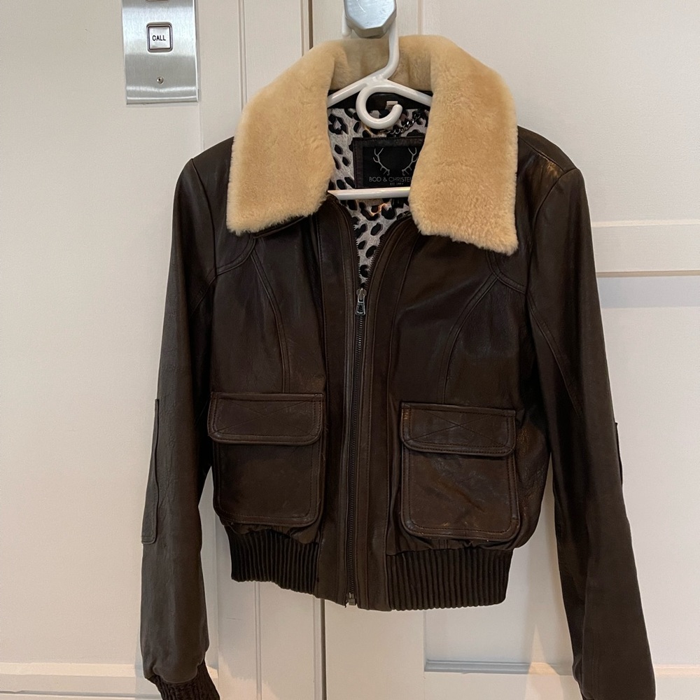 Leather jacket